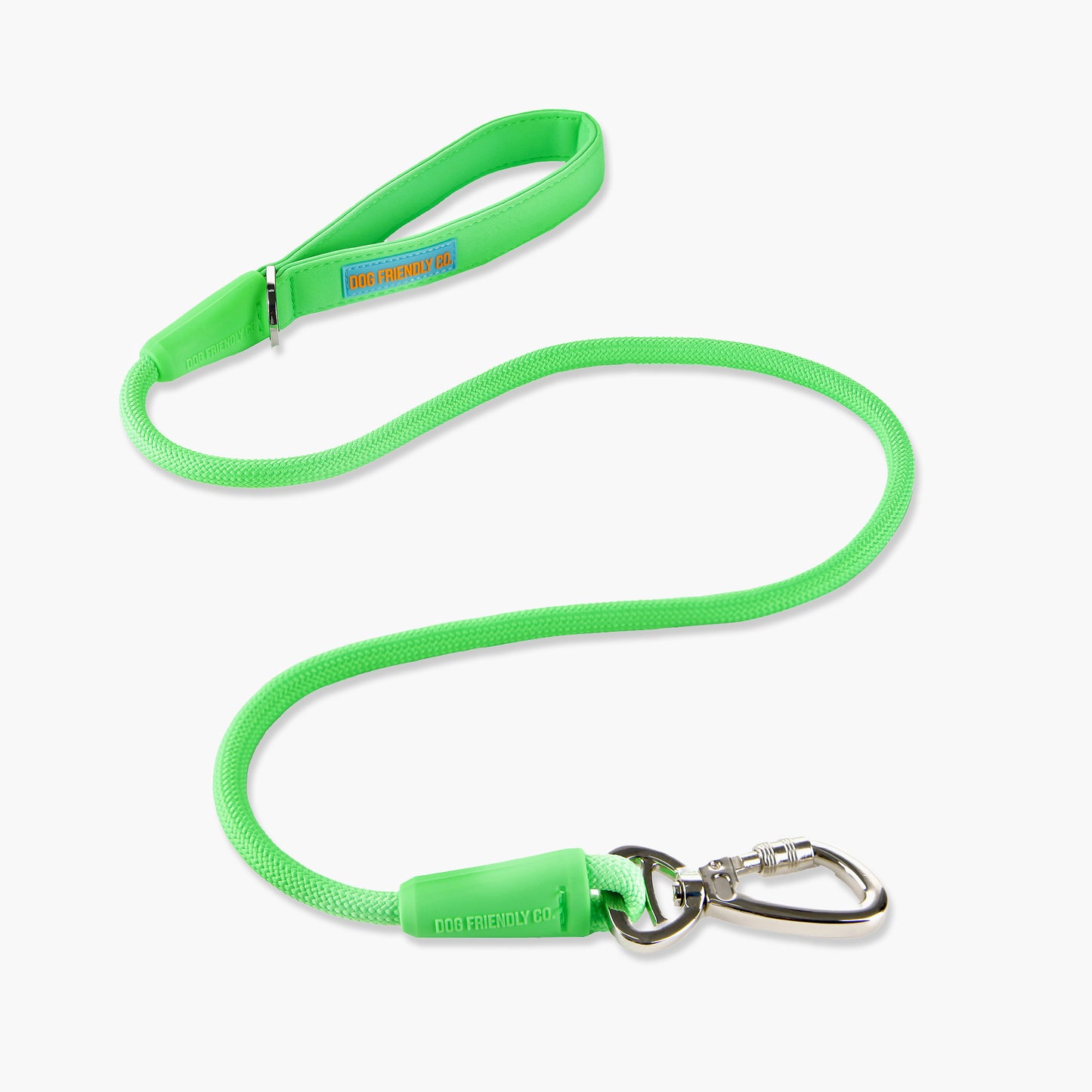Rope Dog Leash - Neon Green