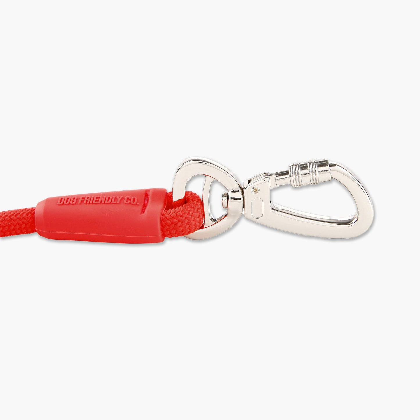 Rope Dog Leash - Red