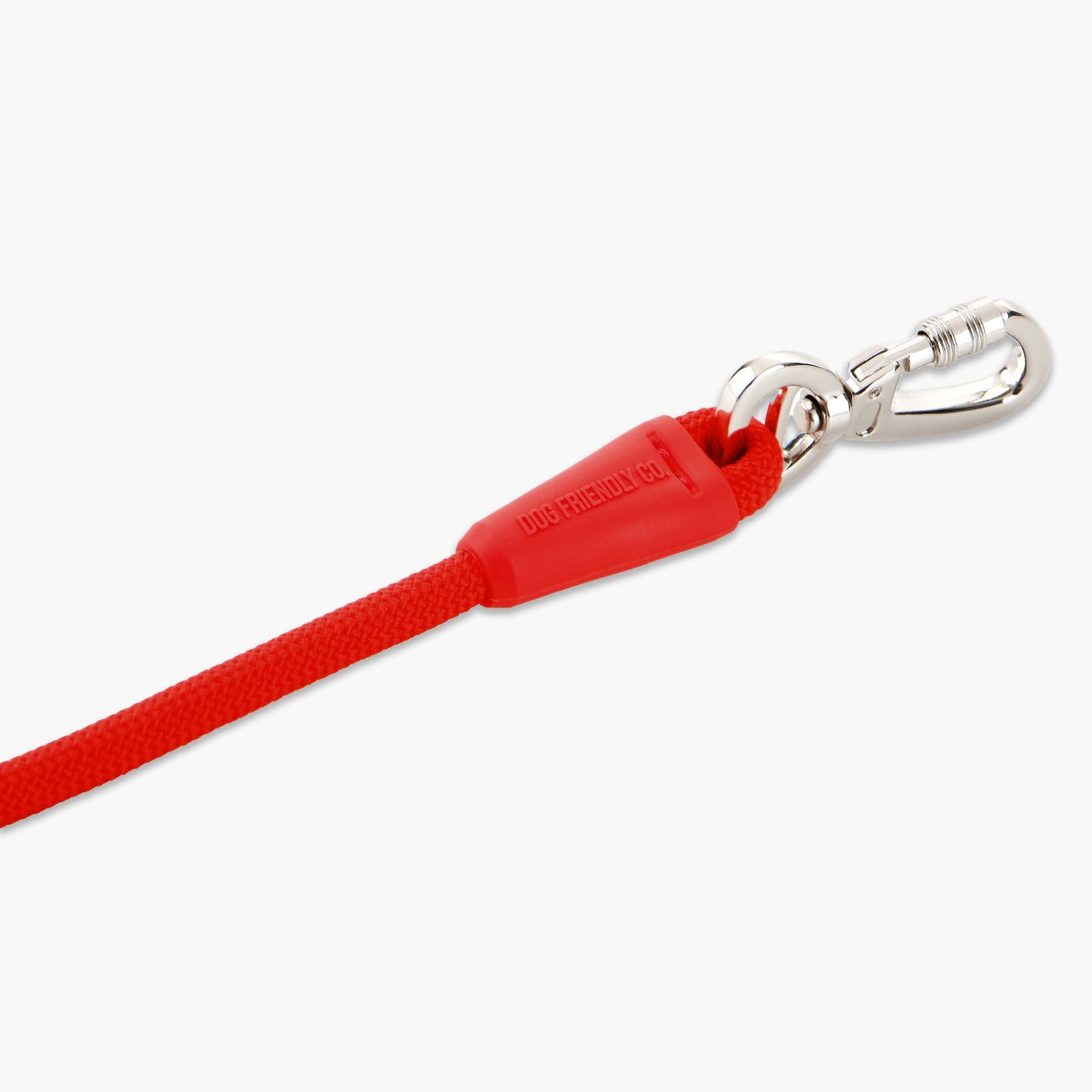 Rope Dog Leash - Red