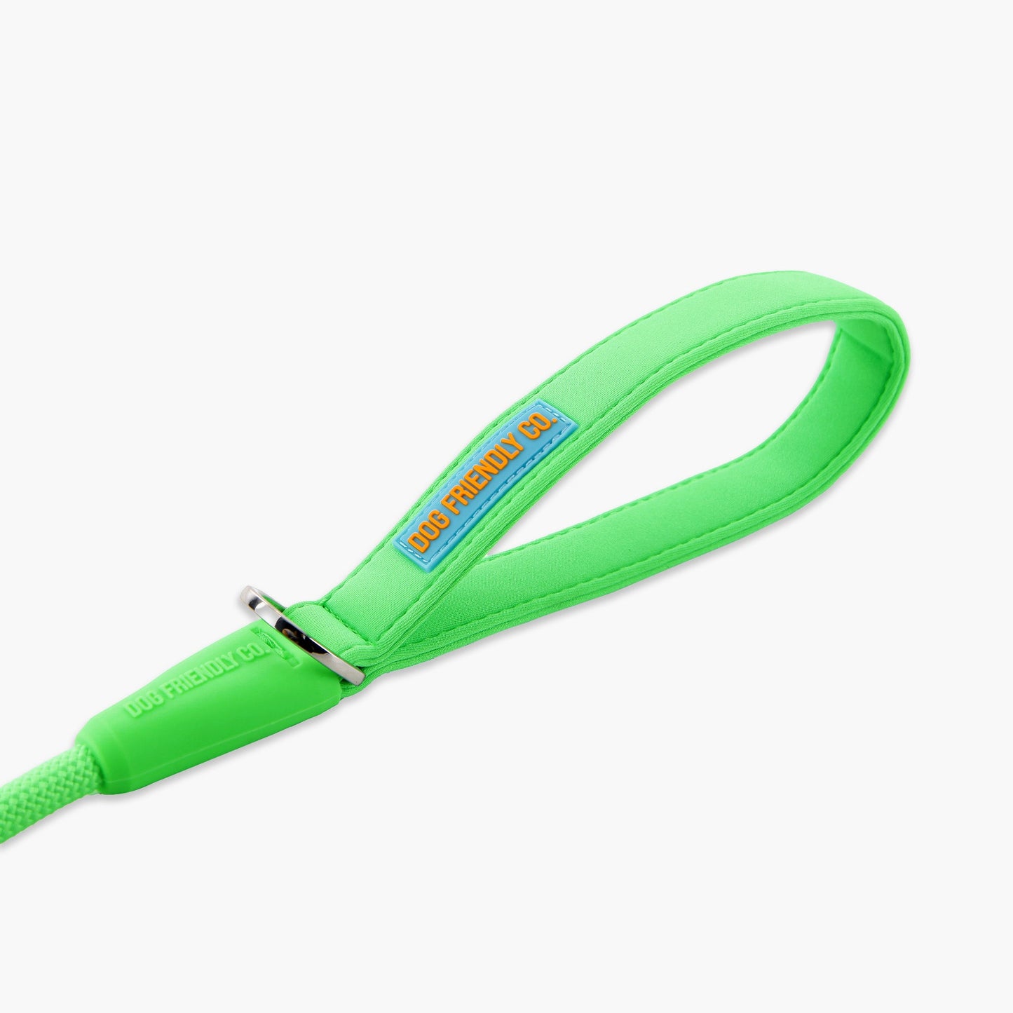 Rope Dog Leash - Neon Green