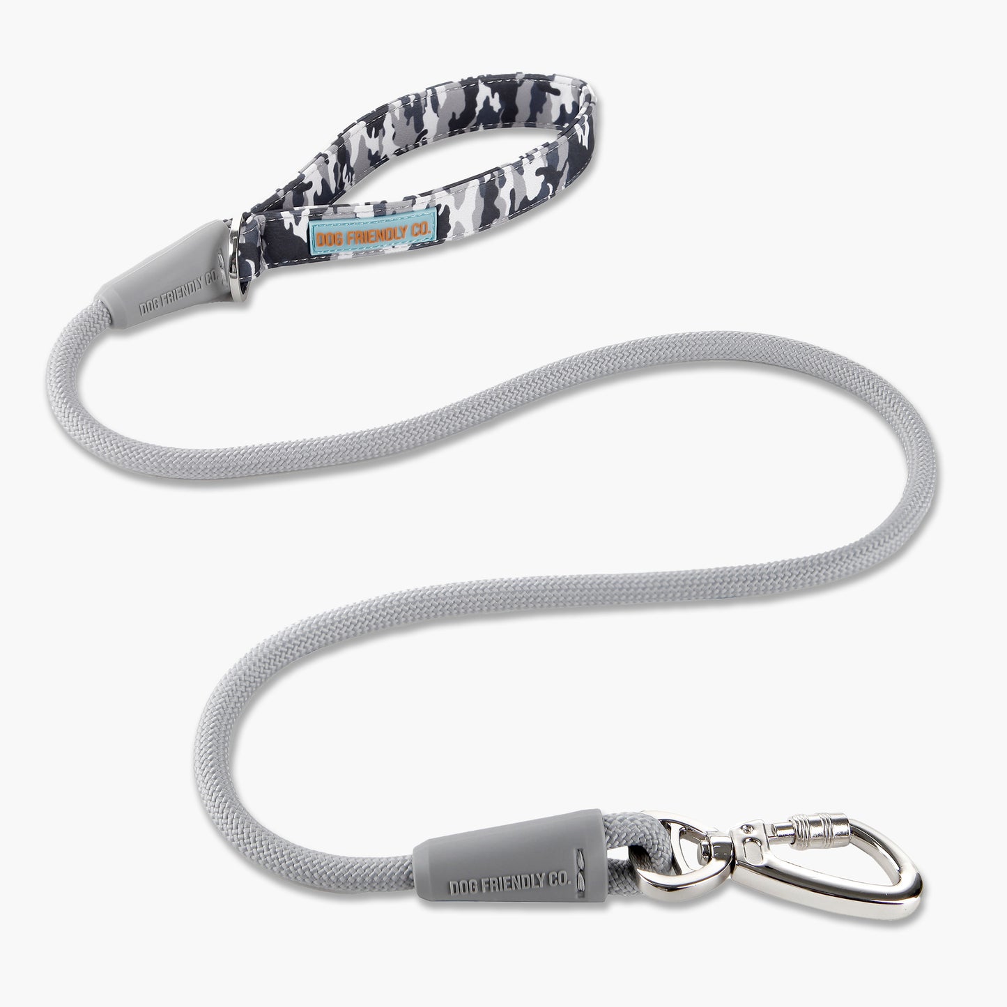 Rope Dog Leash - Grey Camo