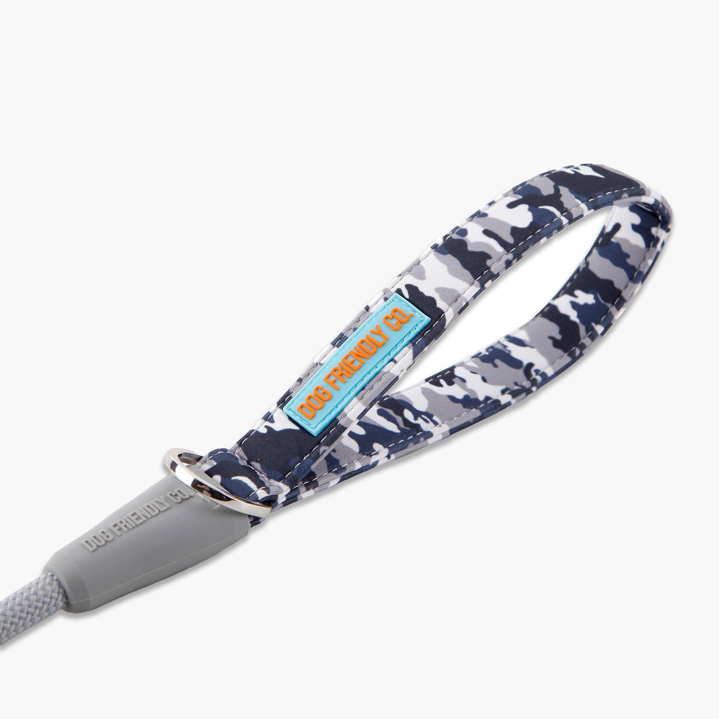 Rope Dog Leash - Grey Camo