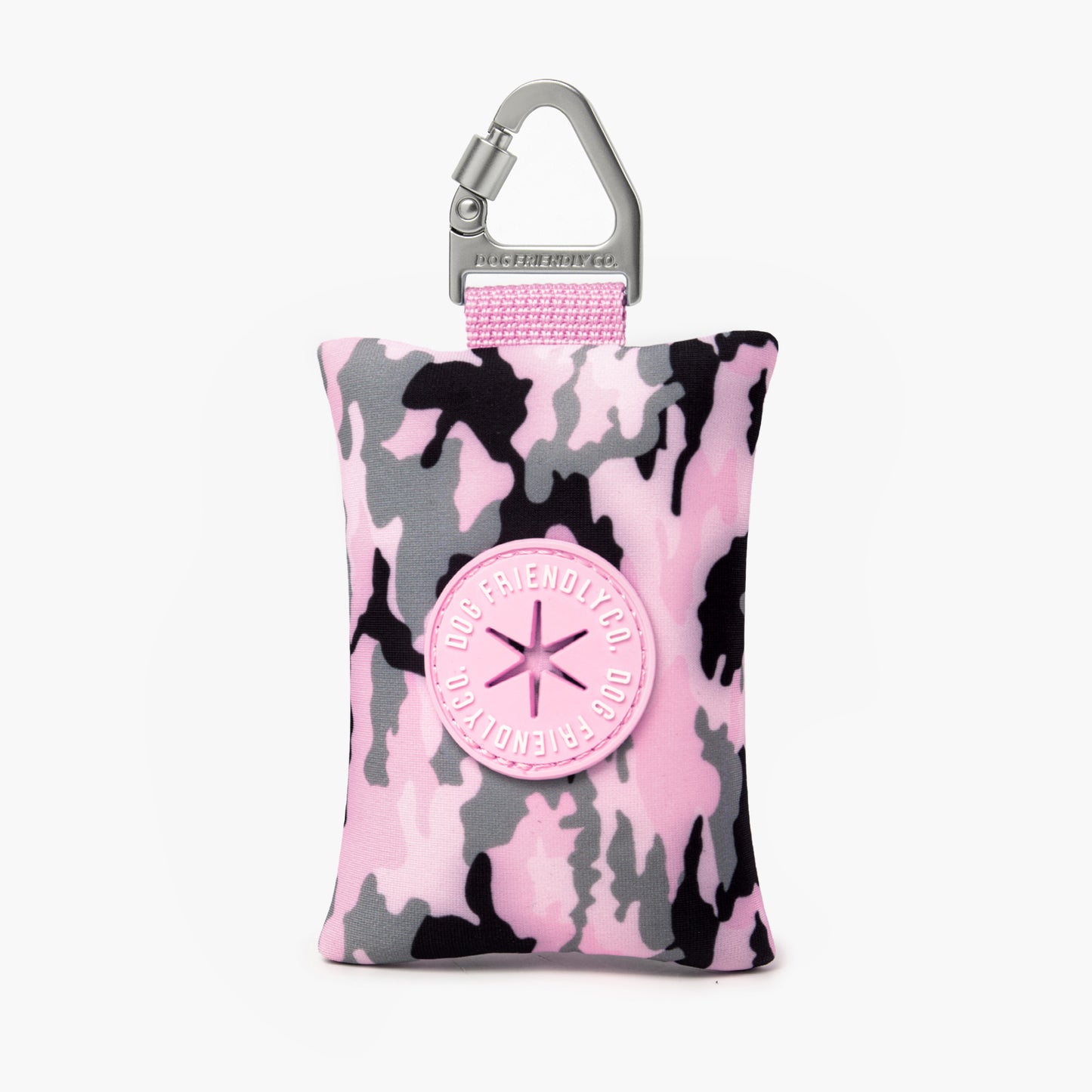 Hundekotbeutelhalter - Rosa Camouflage