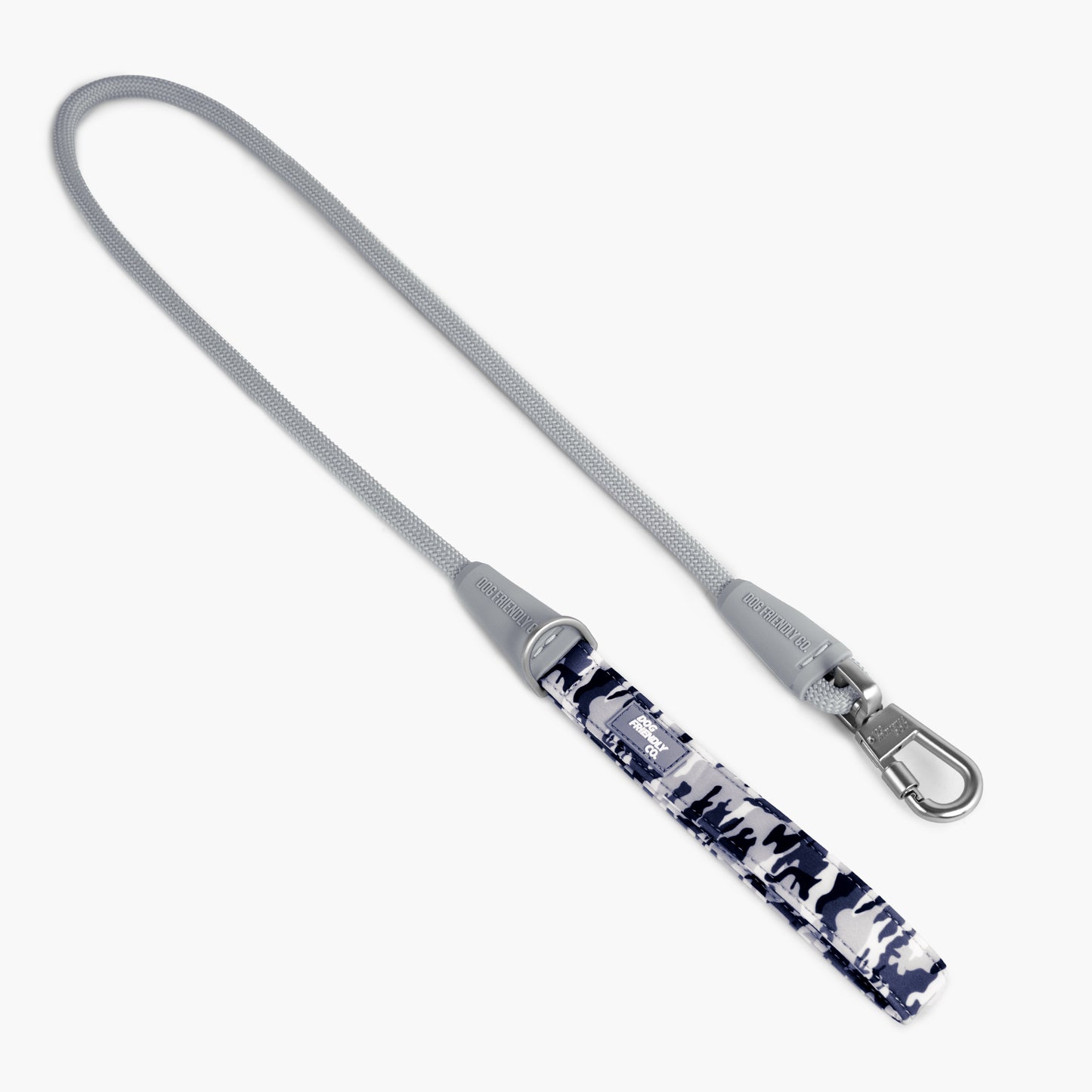 Halsband-Set für Spaziergänge - Grauer Tarnmuster