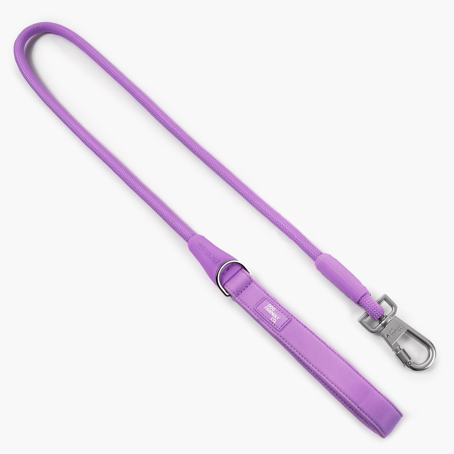Halsband-Set für Spaziergänge - Lila