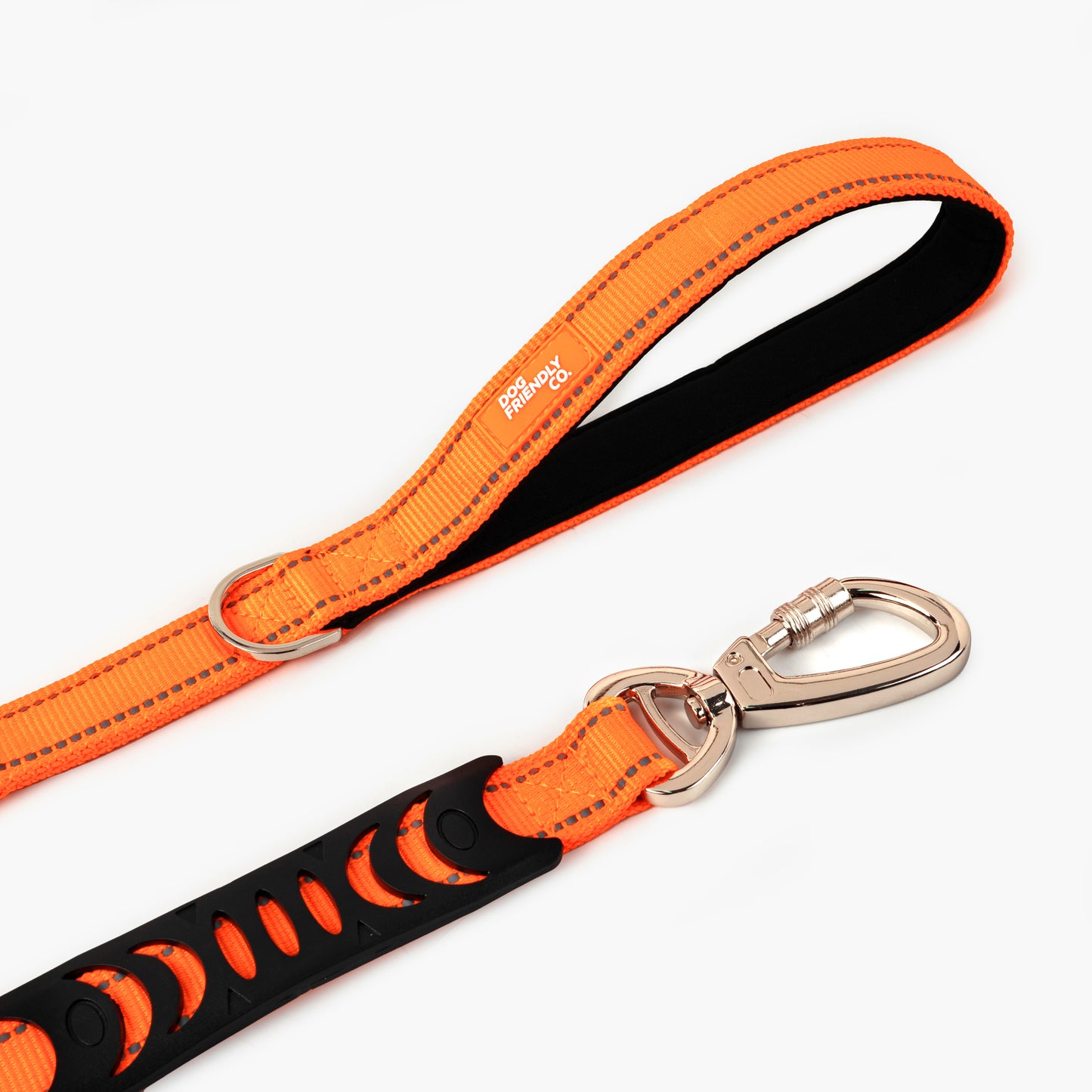 Klassische Hundeleine - Hi-Vis Orange