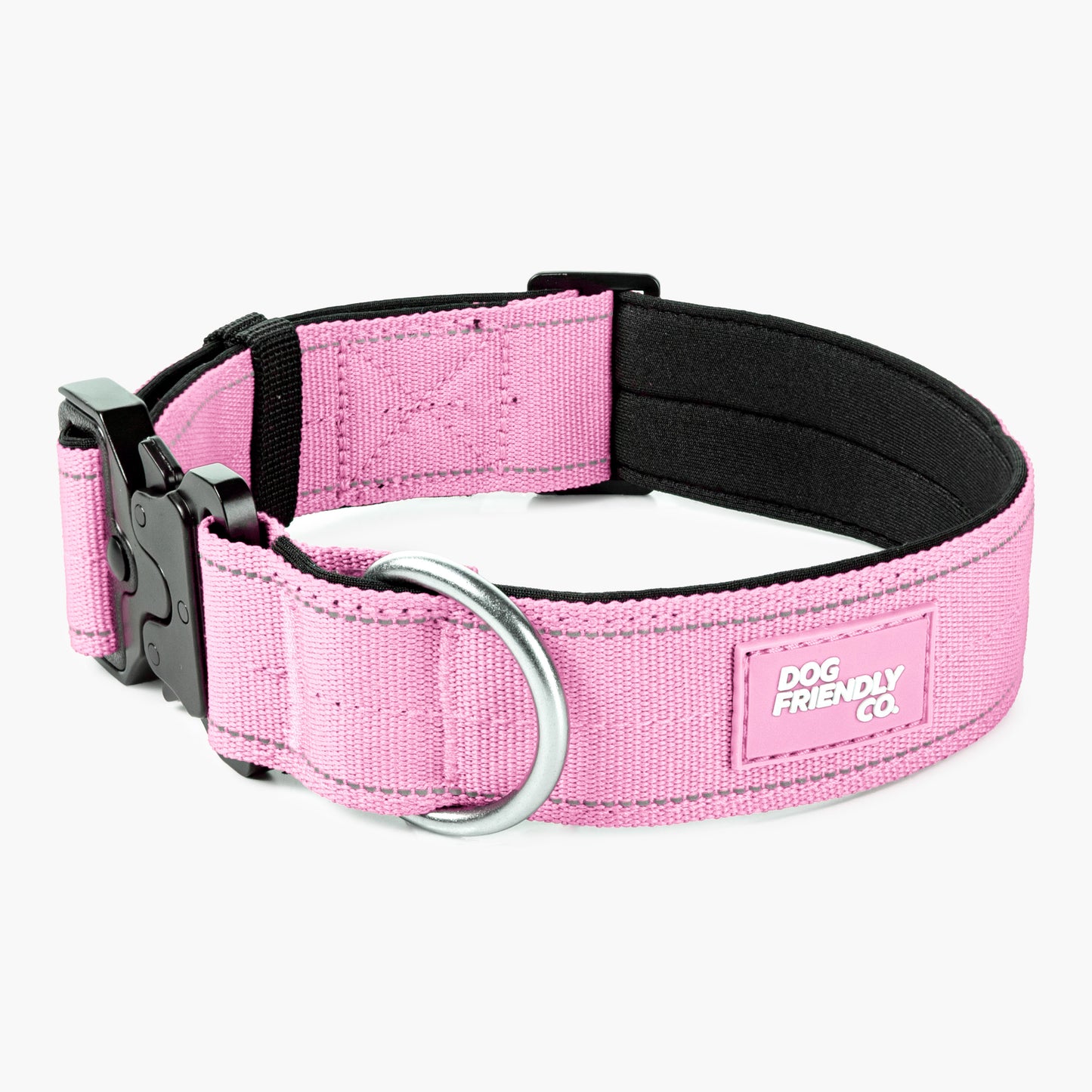 Halsband-Set für Spaziergänge - Rosa