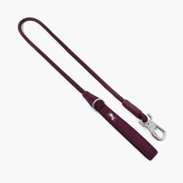 Rope Dog Leash - Burgundy