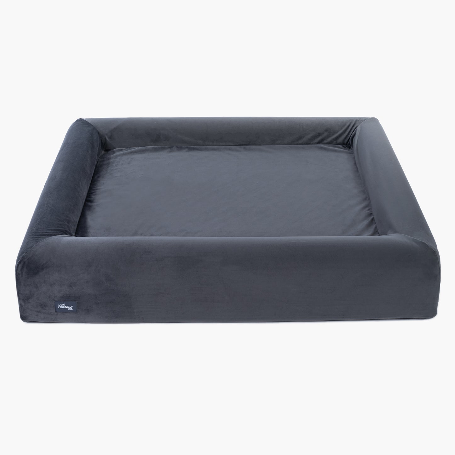 Velvet Easy Fit Dog Bed Cover