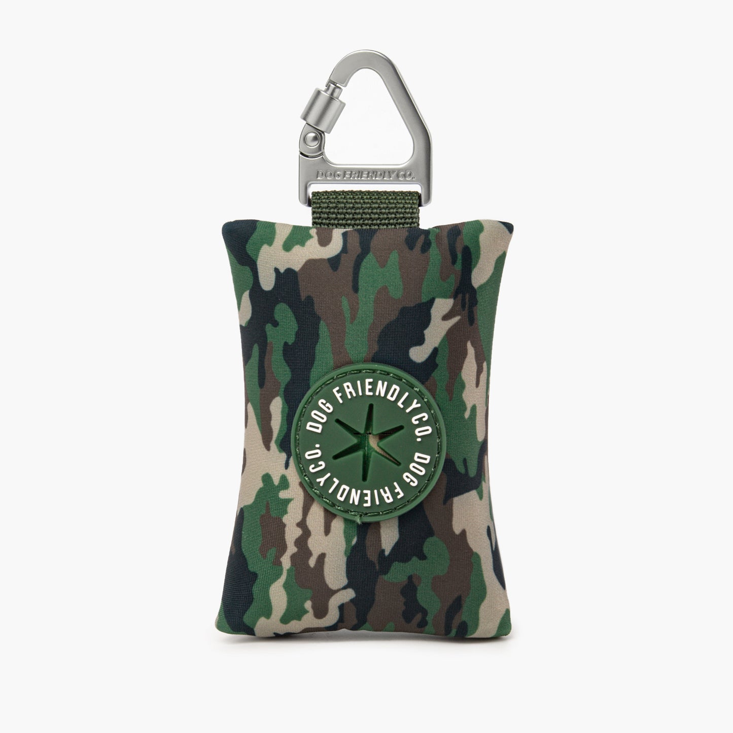 Dog Poop Bag Holder - Green Camo