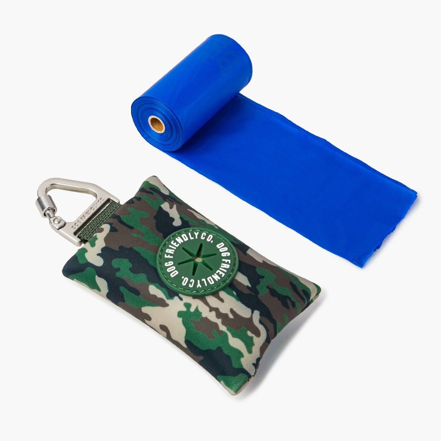 Dog Poop Bag Holder - Green Camo