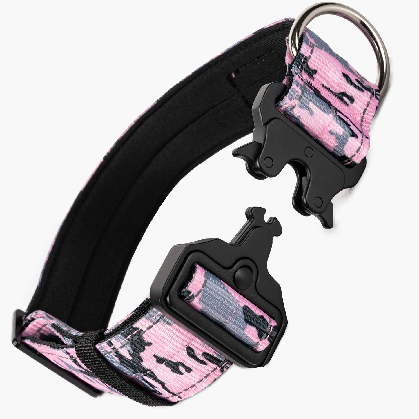 Collar Walk Set - Pink Camo