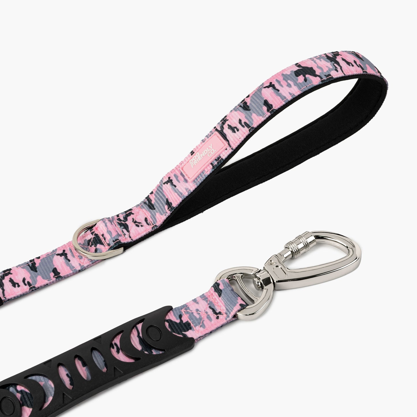 Bungee Dog Leash - Pink Camo