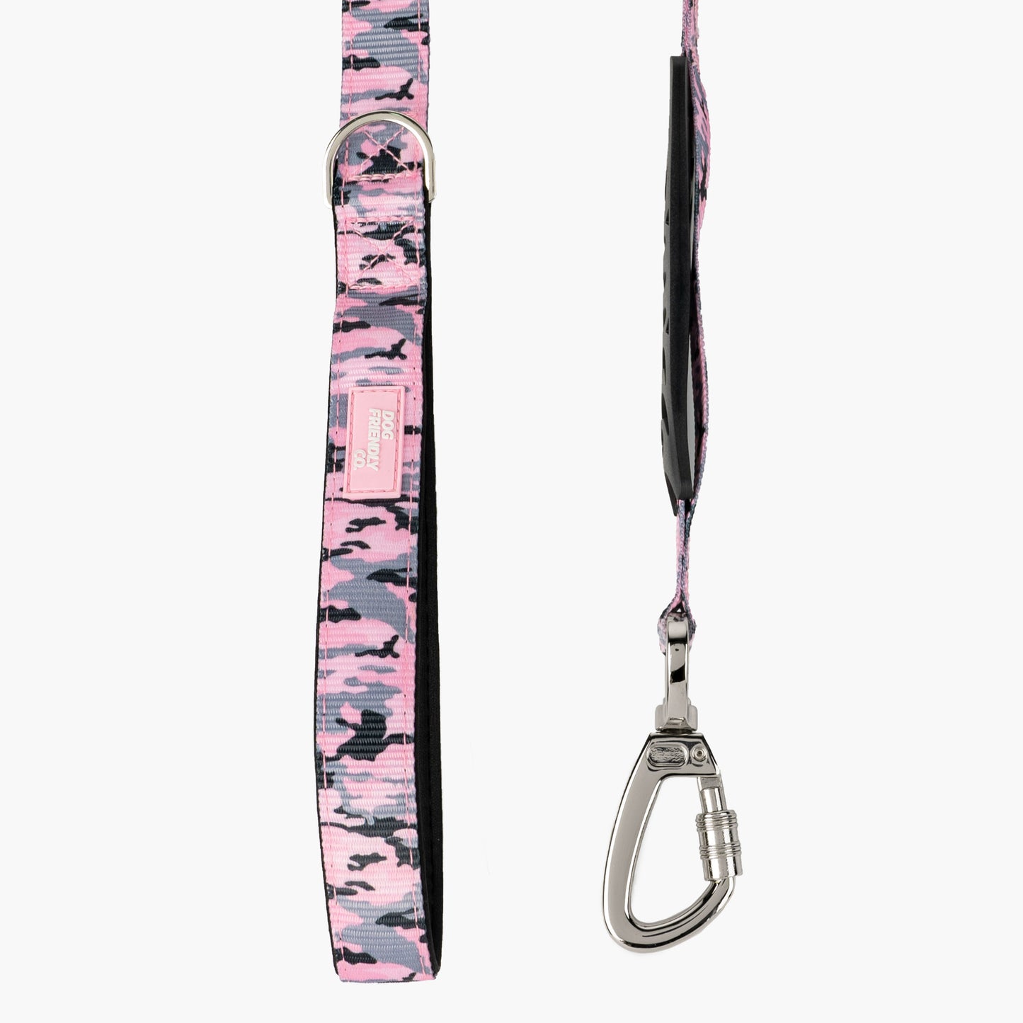 Bungee Dog Leash - Pink Camo