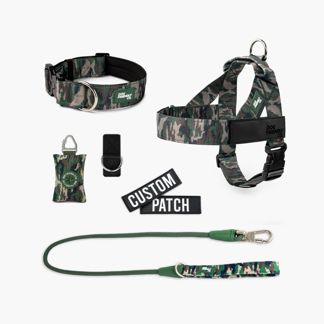 Walk Essentials - Grünes Tarnmuster