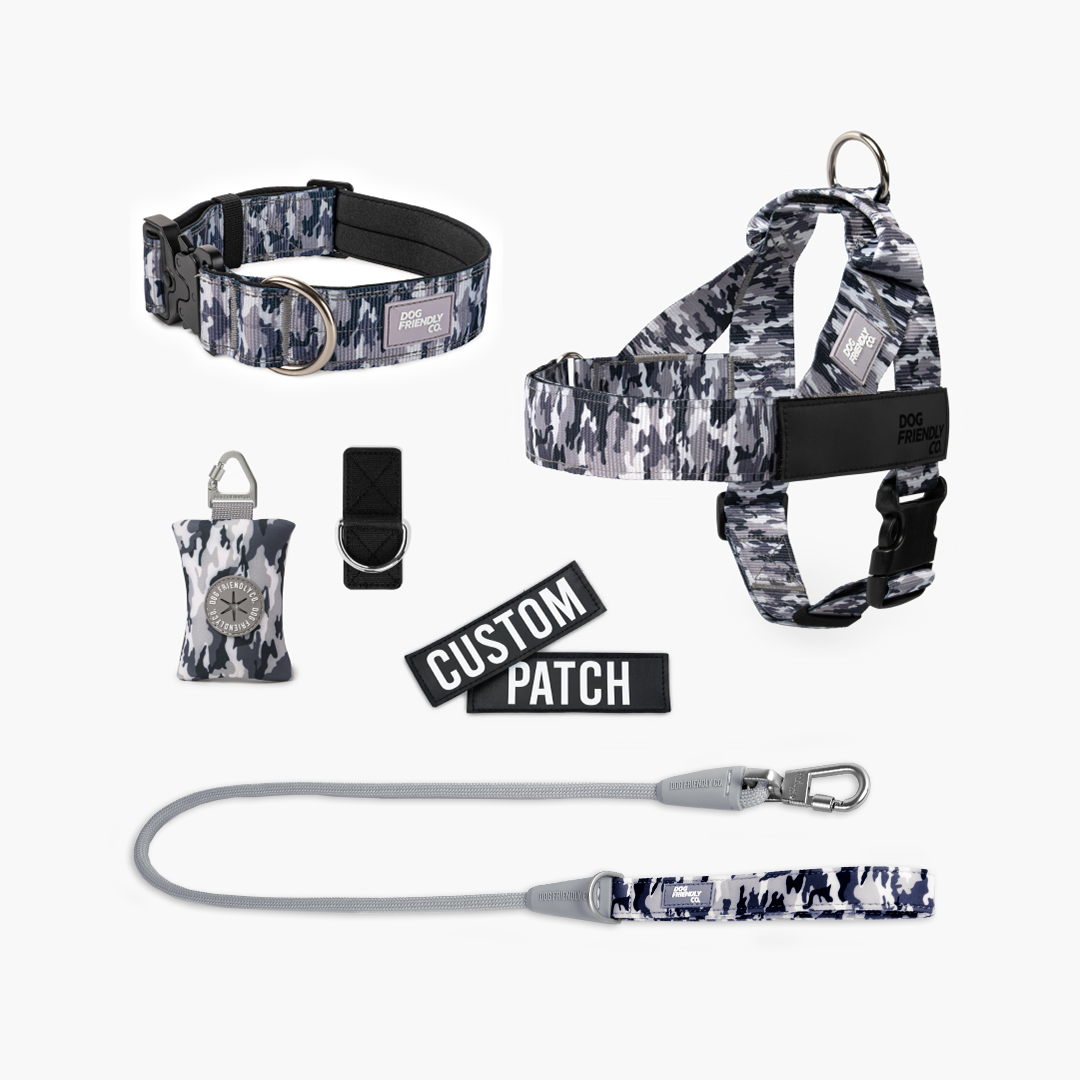 Walk Essentials - Grauer Tarnmuster