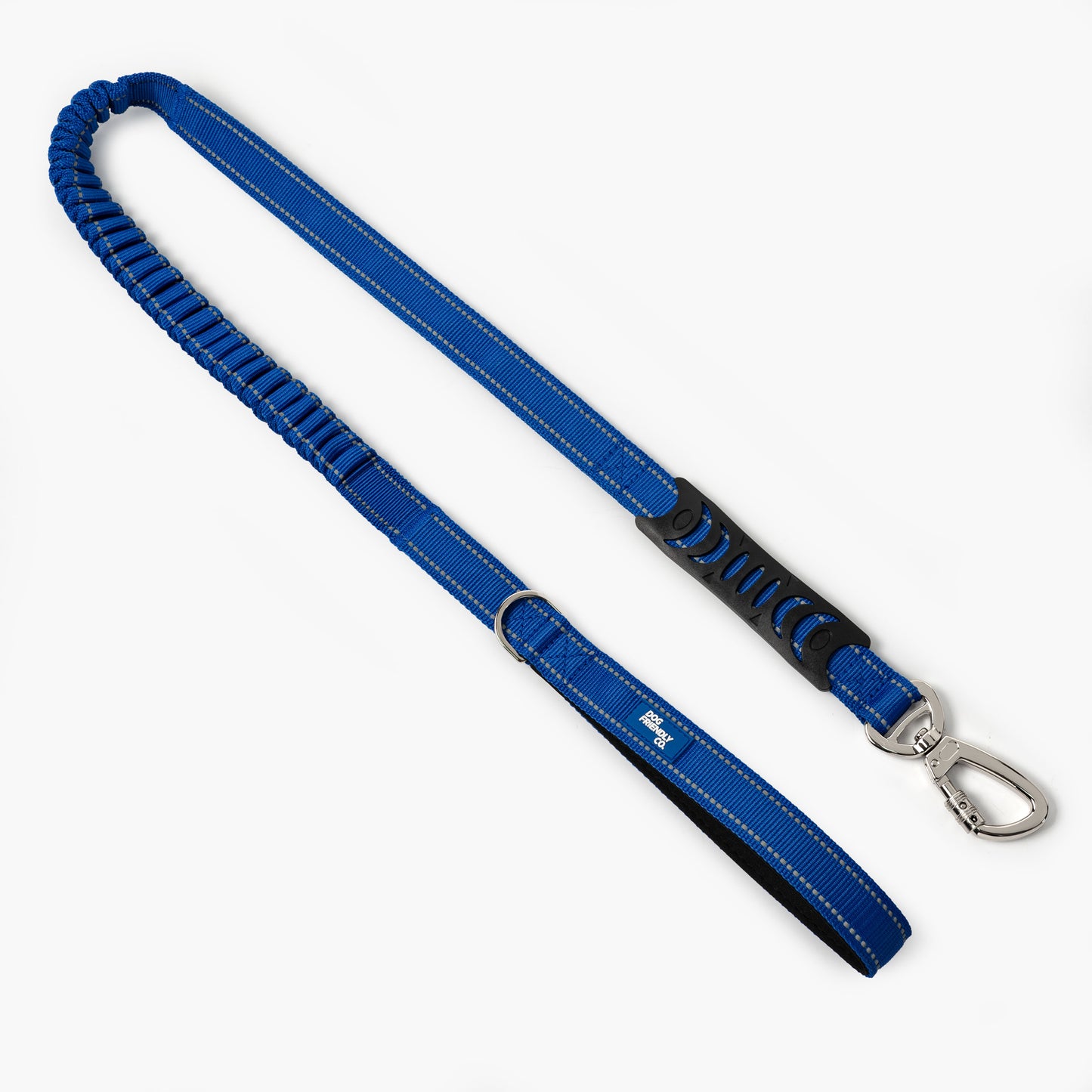 Bungee Dog Leash - Classic Blue