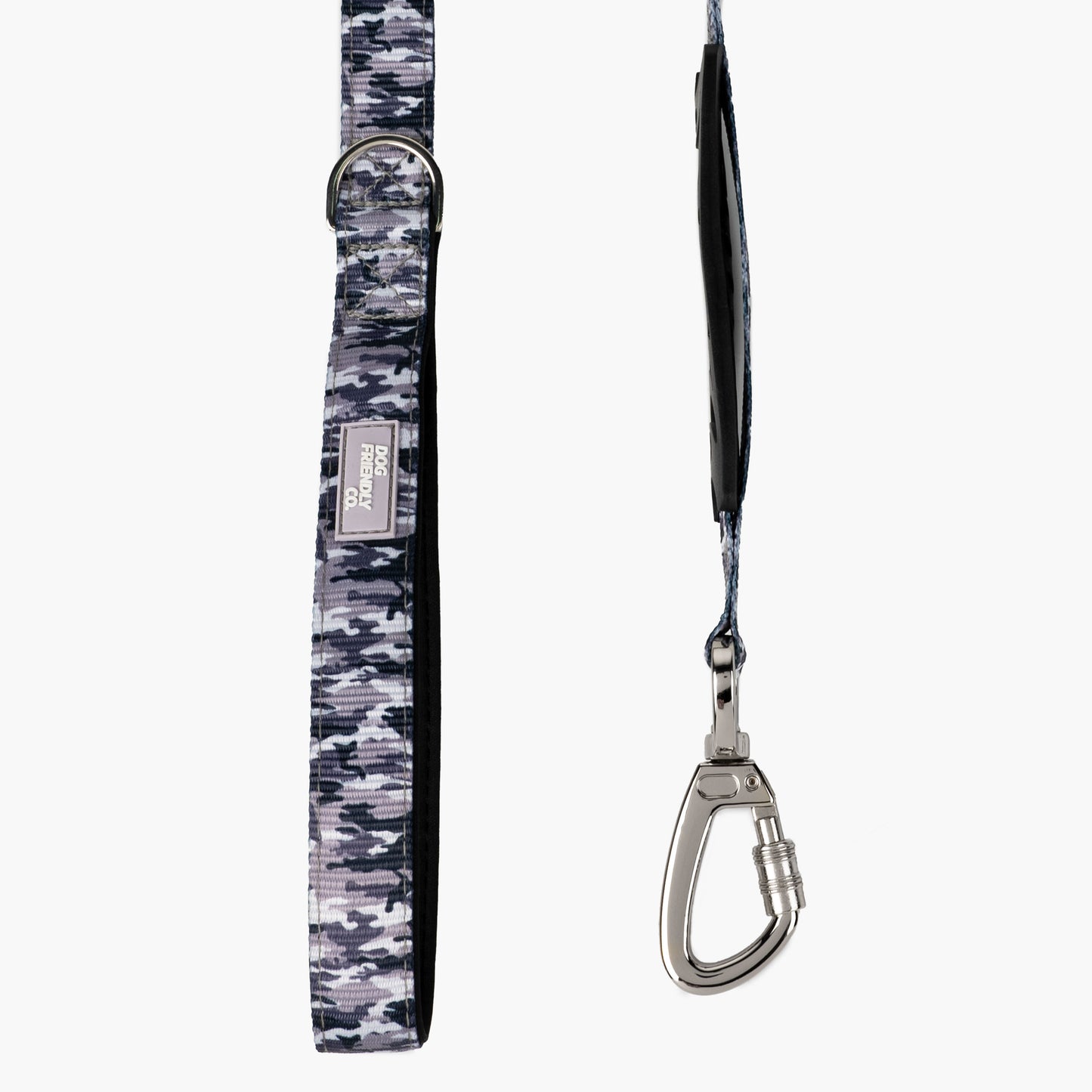 Bungee Dog Leash - Grey Camo