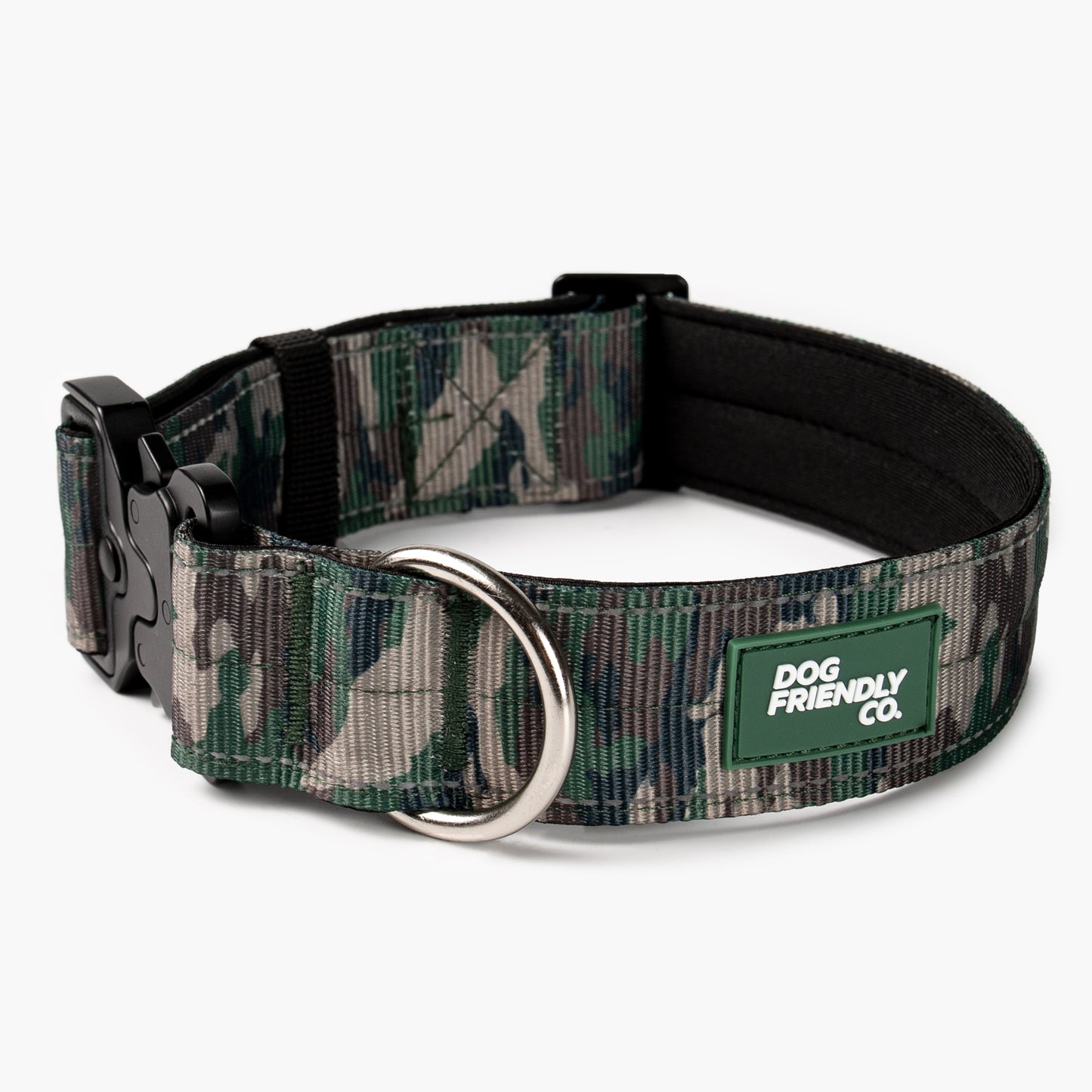 Collar Walk Set - Green Camo