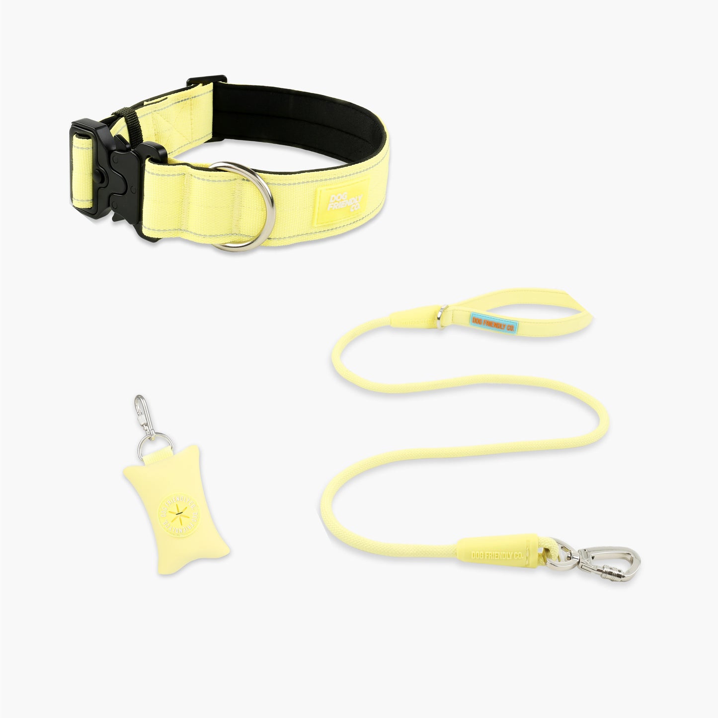 Collar Walk Set - Yellow