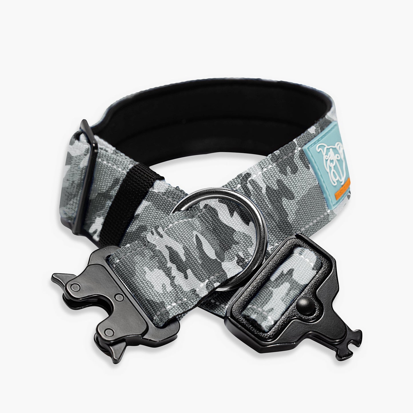 Collar Walk Set - Grey Camo