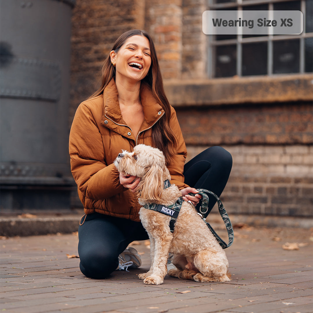 Hundegeschirr - Grüne Tarnung