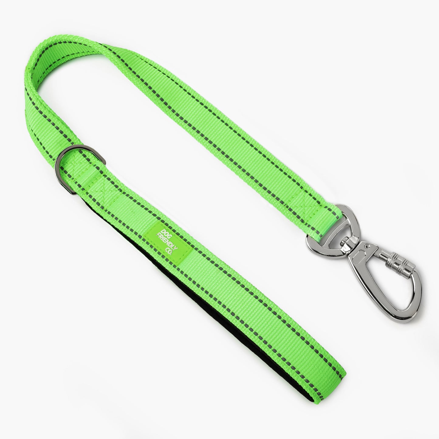 Short Trainer Dog Leash - Neon Green