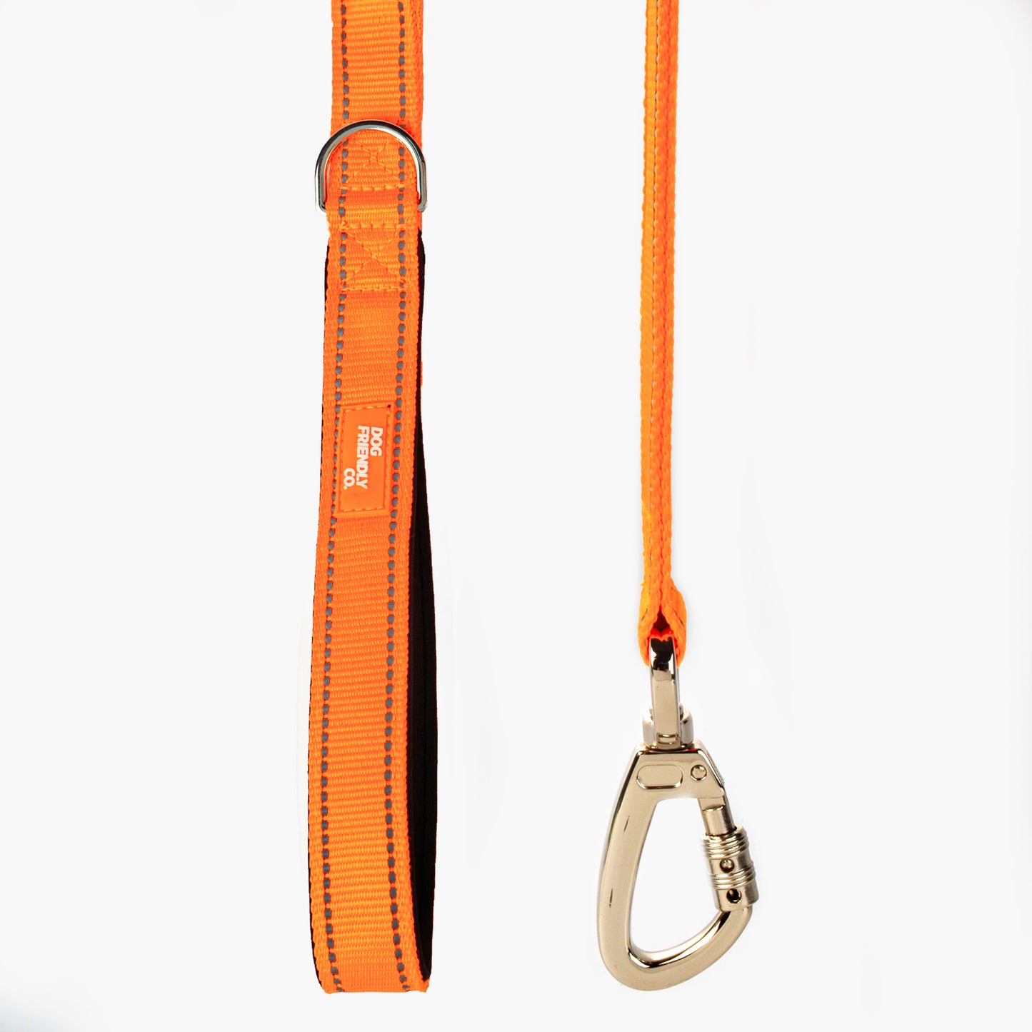 Short Trainer Dog Leash - Hi-Vis Orange