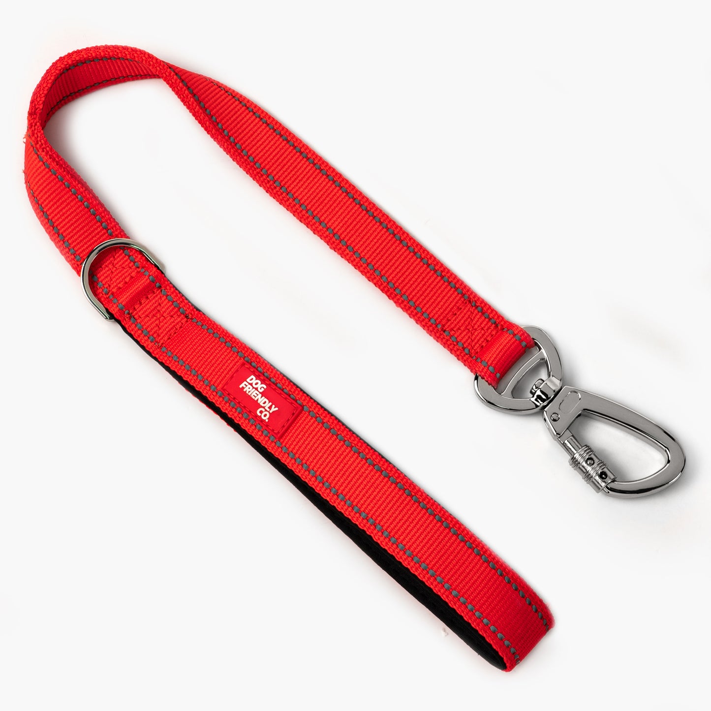 Short Trainer Dog Leash - Red