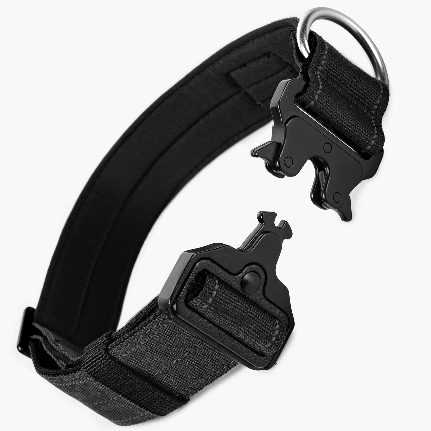 Taktisches Hundehalsband - Schwarz