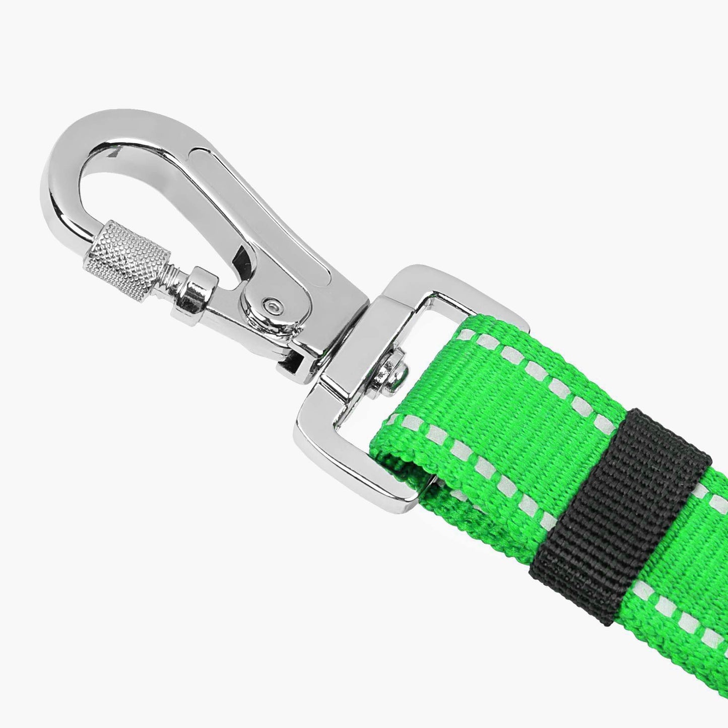 Dog Seat Belt - Neon Green